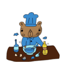 The Blue Bear（個別スタンプ：39）