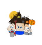 Trio in Halloween（個別スタンプ：37）