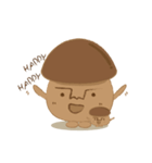 The little mushroom.（個別スタンプ：2）