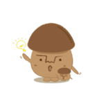 The little mushroom.（個別スタンプ：3）
