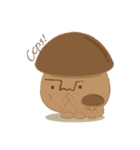 The little mushroom.（個別スタンプ：6）