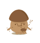 The little mushroom.（個別スタンプ：8）