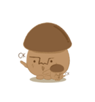The little mushroom.（個別スタンプ：11）