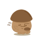 The little mushroom.（個別スタンプ：12）