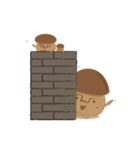 The little mushroom.（個別スタンプ：21）