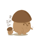 The little mushroom.（個別スタンプ：24）