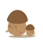 The little mushroom.（個別スタンプ：26）