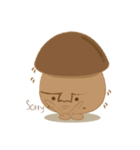 The little mushroom.（個別スタンプ：27）