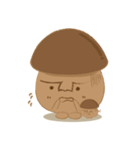 The little mushroom.（個別スタンプ：28）