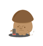 The little mushroom.（個別スタンプ：33）