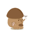The little mushroom.（個別スタンプ：40）