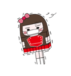 Puffsmile 2.0 --- Lazyberry and fat（個別スタンプ：11）