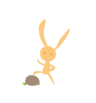 Orange rabbit so proud（個別スタンプ：2）