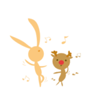 Orange rabbit so proud（個別スタンプ：8）