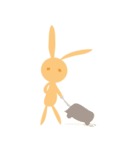 Orange rabbit so proud（個別スタンプ：10）