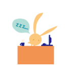 Orange rabbit so proud（個別スタンプ：12）