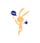 Orange rabbit so proud（個別スタンプ：17）