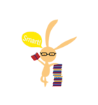 Orange rabbit so proud（個別スタンプ：18）