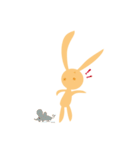 Orange rabbit so proud（個別スタンプ：23）