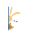 Orange rabbit so proud（個別スタンプ：32）