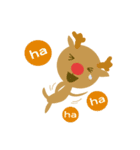 Orange rabbit so proud（個別スタンプ：33）