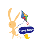 Orange rabbit so proud（個別スタンプ：37）