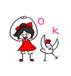 すずらんちゃんとコッコくん（個別スタンプ：1）