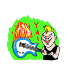 Punkboy and friends（個別スタンプ：22）