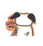 Pug Pon（個別スタンプ：38）