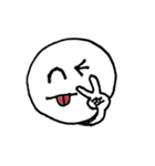 とりあえず笑っておく（個別スタンプ：7）