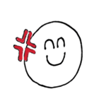 とりあえず笑っておく（個別スタンプ：15）