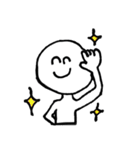 とりあえず笑っておく（個別スタンプ：32）