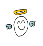 とりあえず笑っておく（個別スタンプ：37）