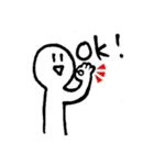 ◎いつでもニコくん◎ 英語ver.（個別スタンプ：8）