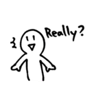 ◎いつでもニコくん◎ 英語ver.（個別スタンプ：9）