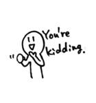◎いつでもニコくん◎ 英語ver.（個別スタンプ：10）