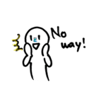 ◎いつでもニコくん◎ 英語ver.（個別スタンプ：11）