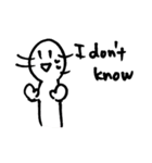 ◎いつでもニコくん◎ 英語ver.（個別スタンプ：13）