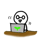◎いつでもニコくん◎ 英語ver.（個別スタンプ：16）
