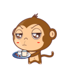 Handsome monkey（個別スタンプ：34）