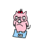 My baby pig of thin hair（個別スタンプ：22）