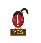 KIKI＆YOYOのかぞく（個別スタンプ：4）
