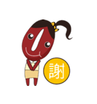 KIKI＆YOYOのかぞく（個別スタンプ：14）