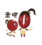 KIKI＆YOYOのかぞく（個別スタンプ：17）