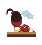 KIKI＆YOYOのかぞく（個別スタンプ：18）