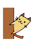 しかくいネコ（個別スタンプ：5）