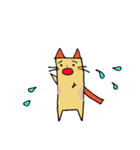 しかくいネコ（個別スタンプ：9）