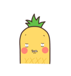 Mr.Pineapple ＆ Ms.Lychee 2（個別スタンプ：1）