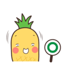 Mr.Pineapple ＆ Ms.Lychee 2（個別スタンプ：33）