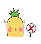 Mr.Pineapple ＆ Ms.Lychee 2（個別スタンプ：34）